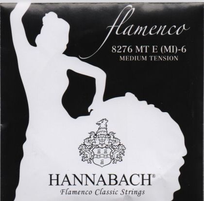 Hannabach 8276MT Flamenca  E 6-та струна за фламенко китара