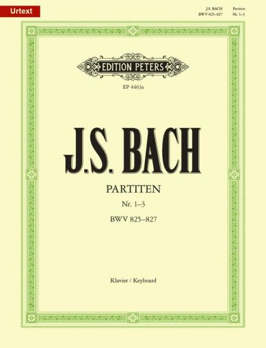 Bach - Partitas part  BWV 825 - 827