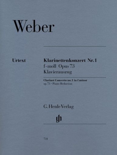 Вебер - Концерт №1 във фа минор оп.73 за кларинет и пиано