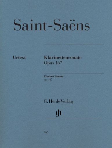 Сен-Санс - Соната оп.167 за кларинет и пиано