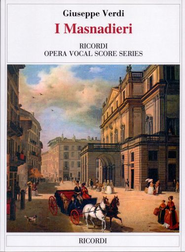 Verdi - I Masnadieri vocal score piano reduction