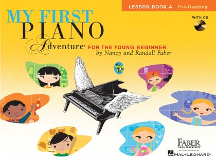 Началнa школa  за пиано  Lesson Book A с online audio достъп
