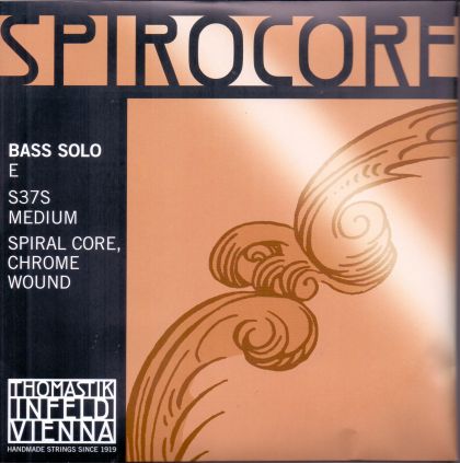 Thomastik Spirocore string E for Double Bass Solo S 37 S