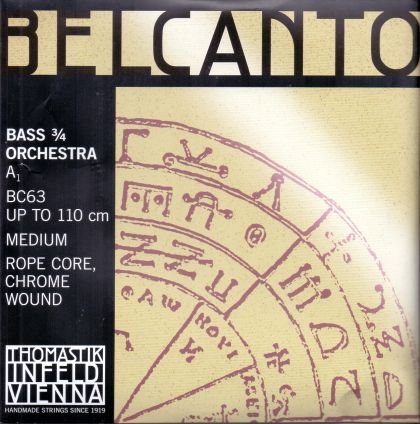 Thomastik Belcanto Orchestra A string  for Double Bass BC 63