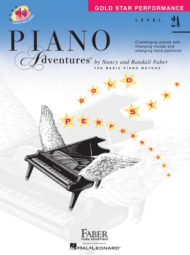 Piano Adventures Primer Level 2А  – Gold Star Peformance  book+audio-online
