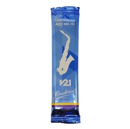 Vandoren V21 Alto saxophone reeds size 2.5 - single reed.