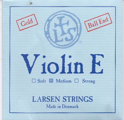 Larsen single string E gold for violin