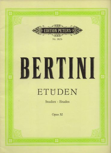 Bertini  - Studies op.32