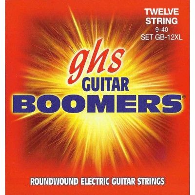 GHS Boomers 12- string electric guitar set GB-12XL