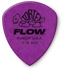 Dunlop Tortex Flow pick purple - size 1.14