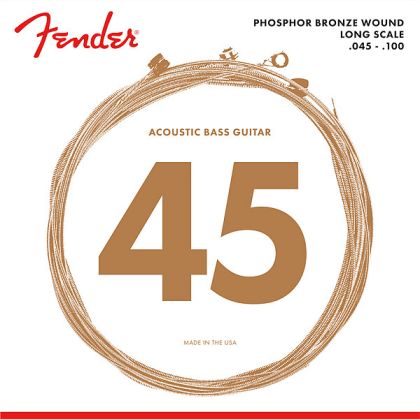 Fender® Bass Strings 8060 34" Ac.045/100