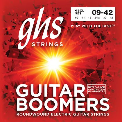 GHS 009-042 Boomers  electric guitar strings GBXL 