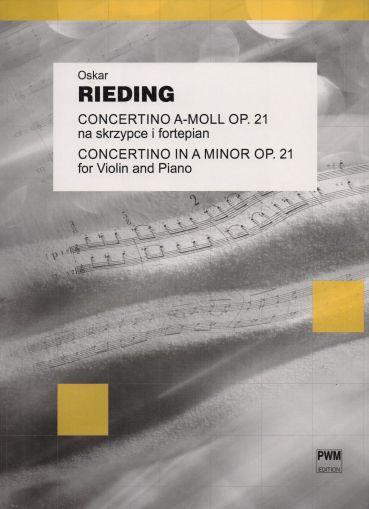 Oskar Rieding Concertino  in a minor Op. 21