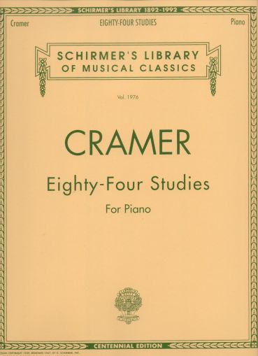 Cramer Eighty-Four Studies for piano