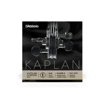 Kaplan Single E string, 4/4, MEDIUM TENSION K420B-3