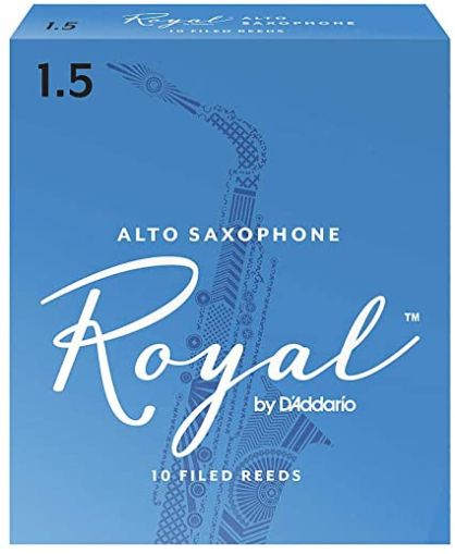 Rico Royal размер 1 1/2 платъци за алт саксофон - кутия