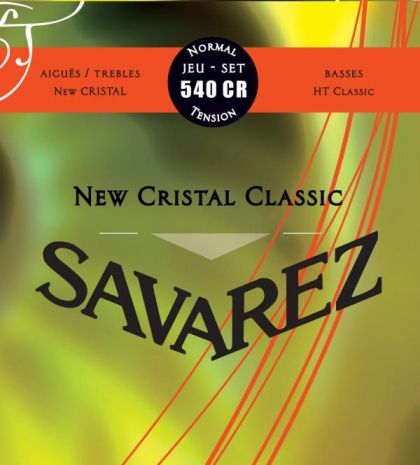 Savarez   New Cristal  Classic 540CR normal  tension strings set for classical guitar 