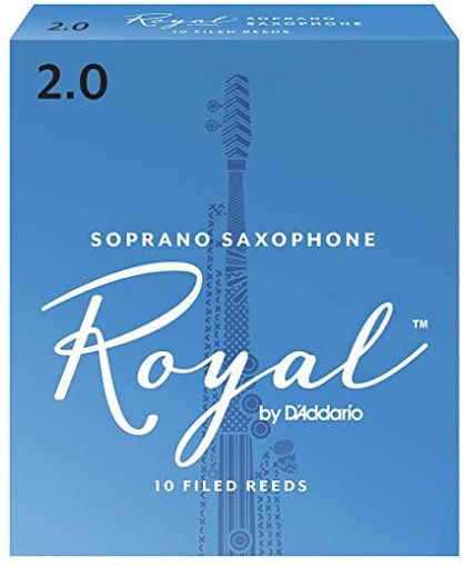 Rico Royal  reeds for Sopran saxophon size 2 - box