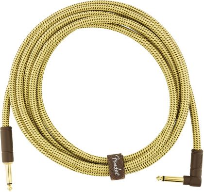 кабел Fender® Kabel Deluxe 3m bk tweed angled