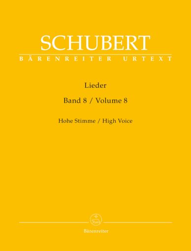 Schubert  Lieder, Volume 8