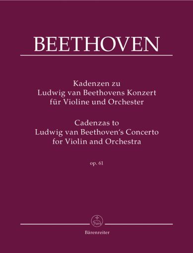Beethoven - Violin Concerto D major op. 61 Cadenzas