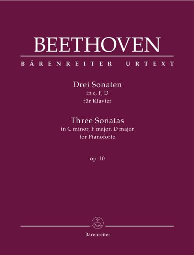 Бетховен - Три сонати  оп. 10   