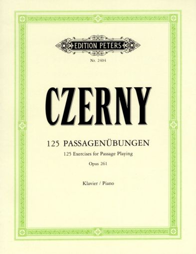 Czerny 125 Passages Playing   Excersises Opus 261