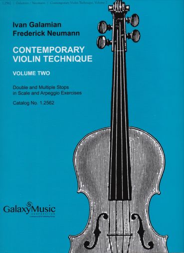 The Galamian Contemporary Violin Technique, Vol. 2