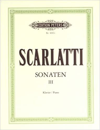 Scarlatti - Sonatas Band III