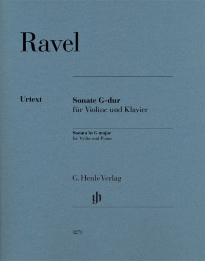Равел -  Соната за цигулка и пиано сол мажор