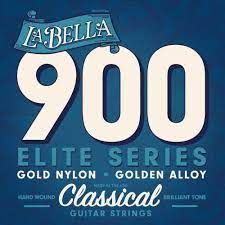 La Bella 900 Classic guitar strings - yellow nylon