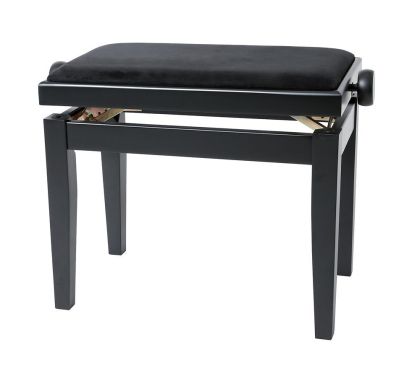 GEWA Piano bench Deluxe Black matt 130000