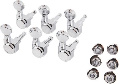 Fender® Locking Tuners stagg. chrome 6l