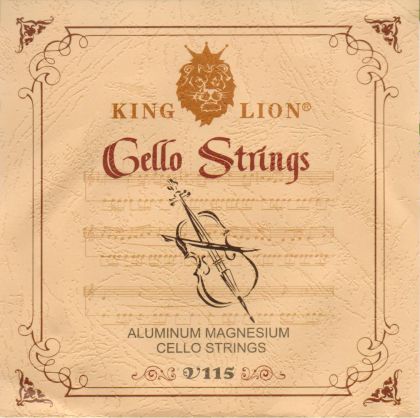 4/4cello strings set  model 115