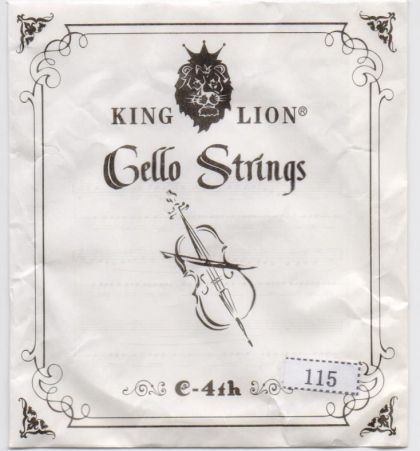 4/4 cello C string  model 115