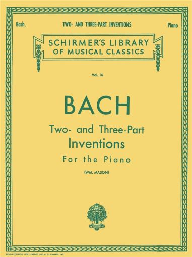 Bach -  Two - and three- part inventions for the piano