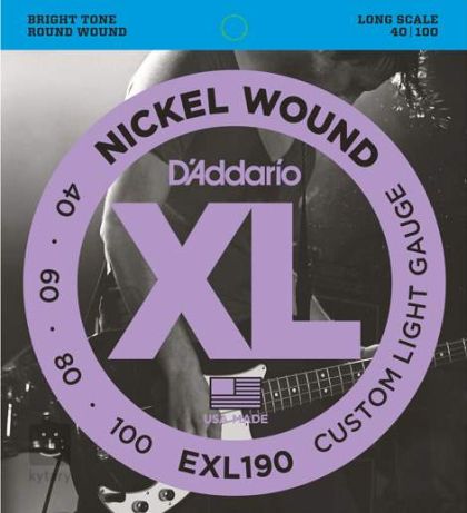 DADDARIO EXL190 40-100 Bass Guitar Strings