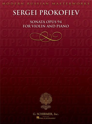 SONATA FOR VIOLIN, NO. 2, OP 94