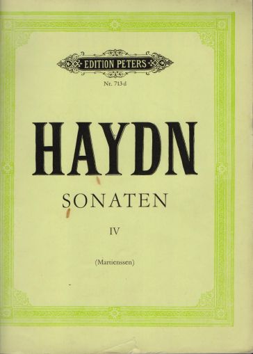 Haydn Sonaten Band IV