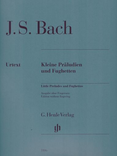 Bach -  Kleine Präludien und Fughetten  without fingering