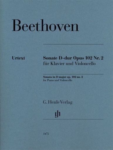 Beethoven Violoncello Sonata D dur op. 102 N 2