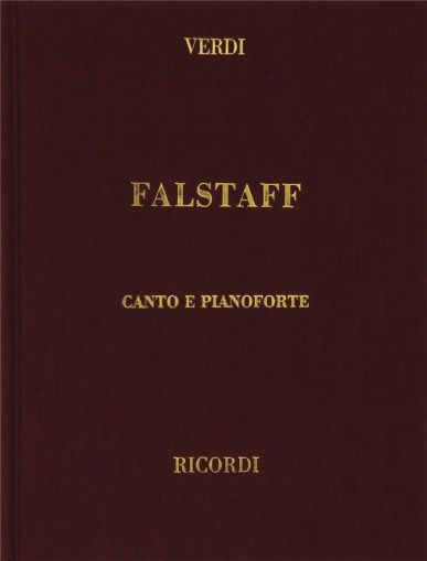 Верди - Фалстаф клавир твърда корица