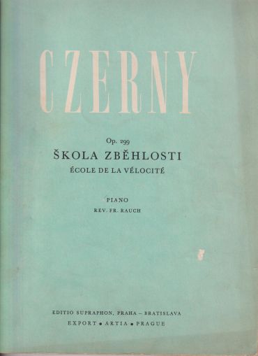 Czerny - Etudes op. 299 ( second hand )