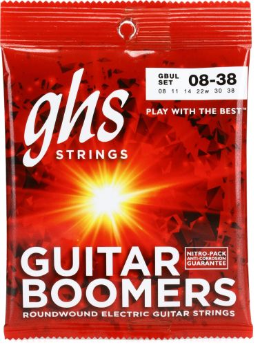 GHS Boomers  electric guitar strings GBUL - 008-038
