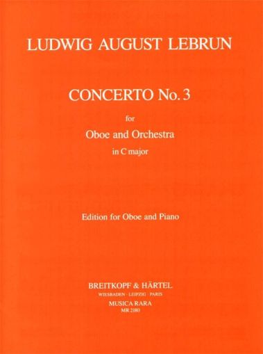 Lebrun Concerto for oboe in C Nr. 3