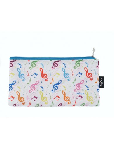 Pencil case g-clef 4C 24*12,5 cm