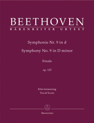 Symphony no. 9 in D minor op. 125  Finale Piano Reduction