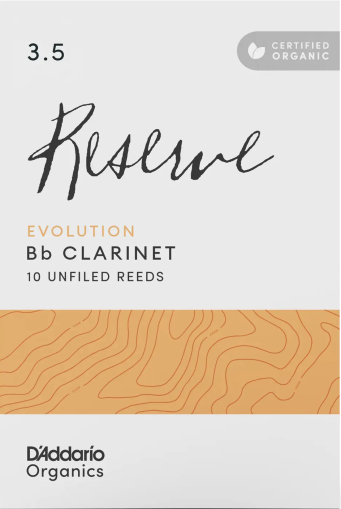 Organic Reserve Evolution Bb Clarinet Reeds size 3,5 - box