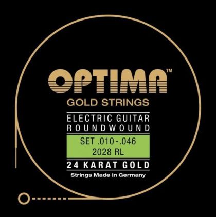 Optima 2028 RL Gold струни за електрическа китара 010-.046