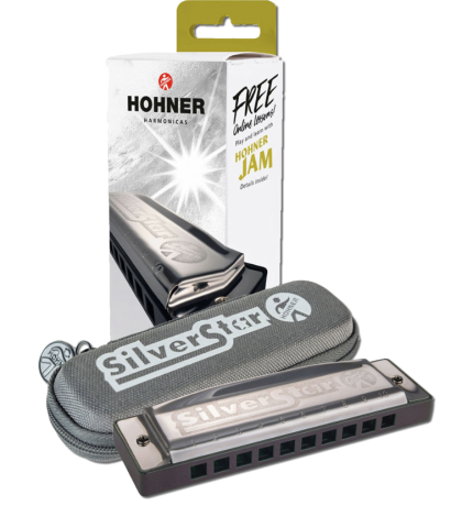 HOHNER 504/20 Silver Star G Harmonica